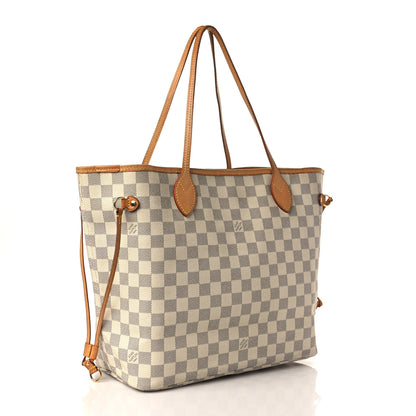 Louis Vuitton Damier Azur Neverfull MM 3 of 10