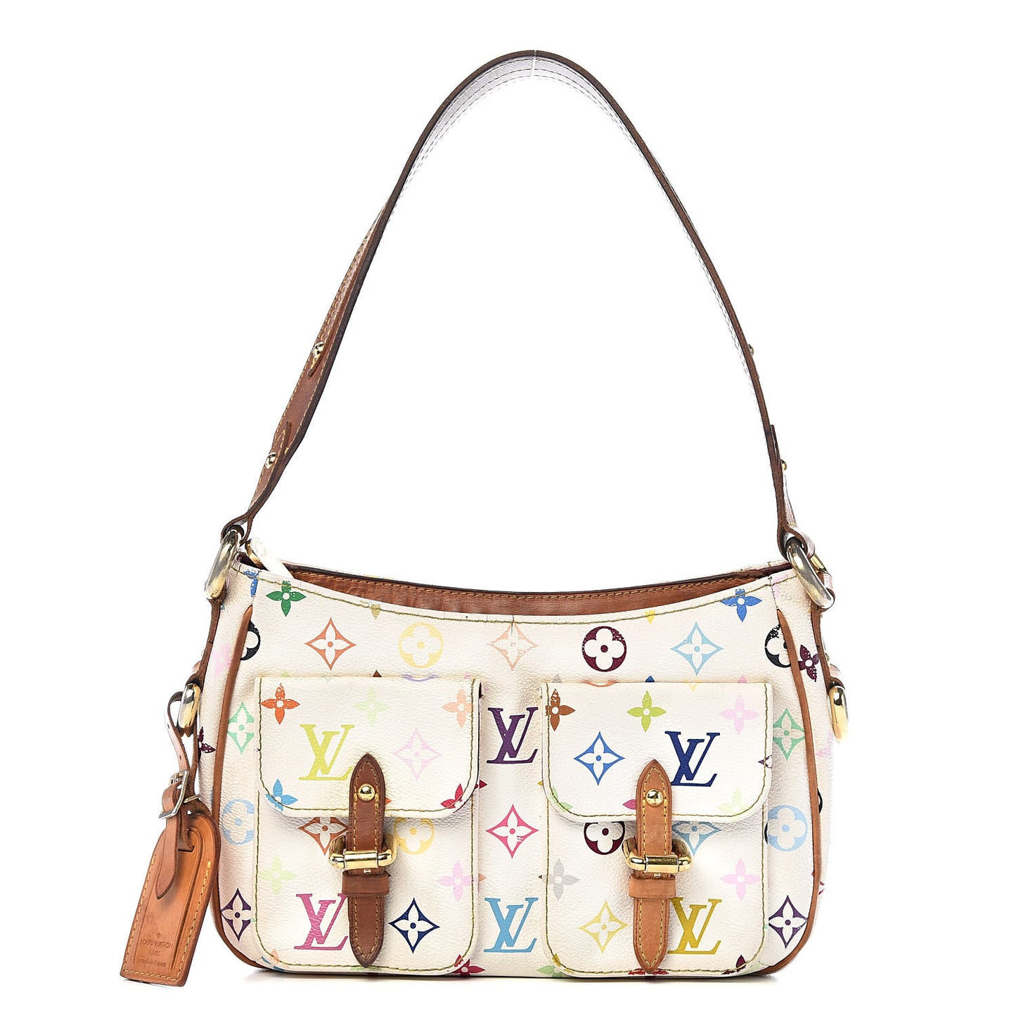 Monogram Multicolor Lodge PM White