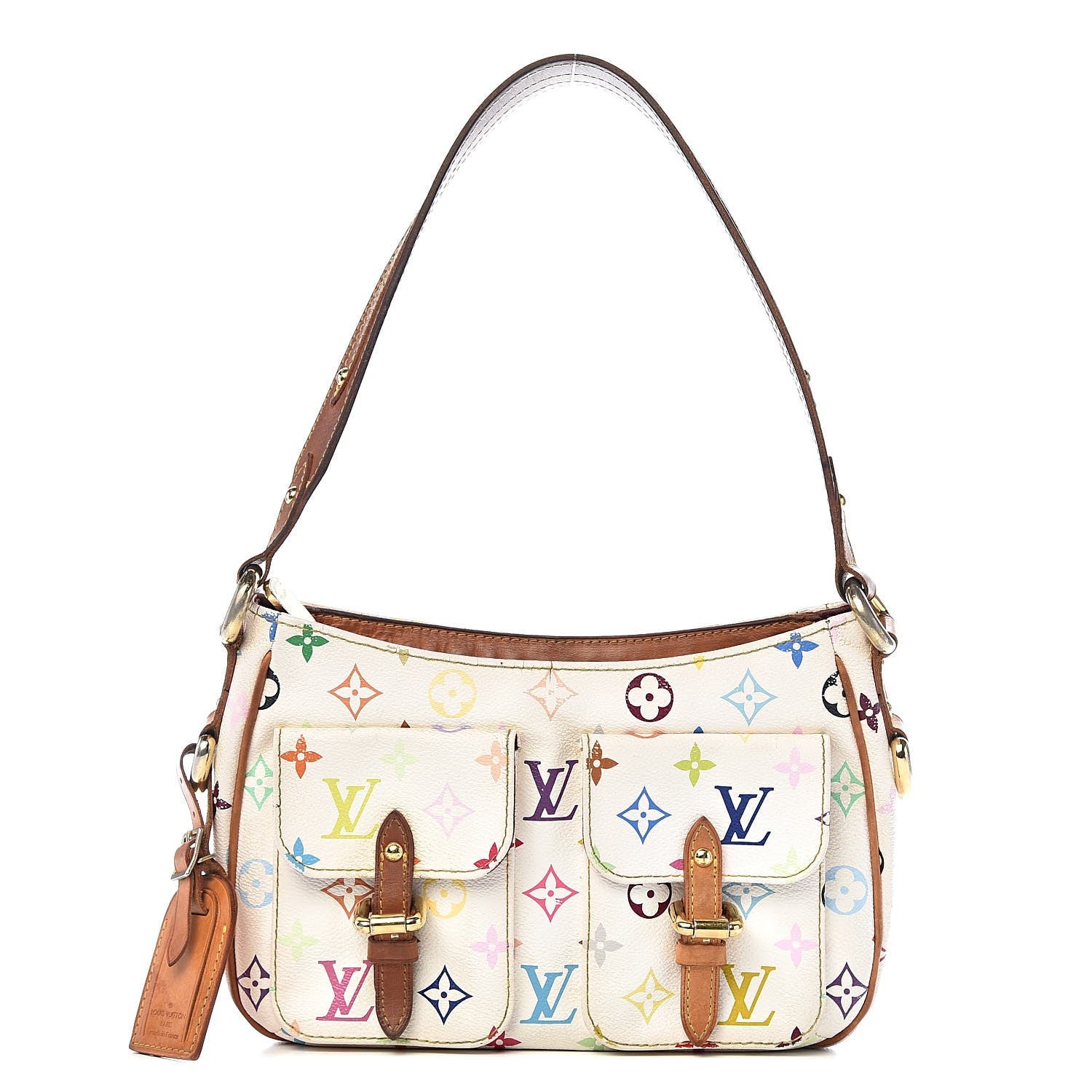 Louis Vuitton Monogram Multicolor Lodge PM White 1 of 18