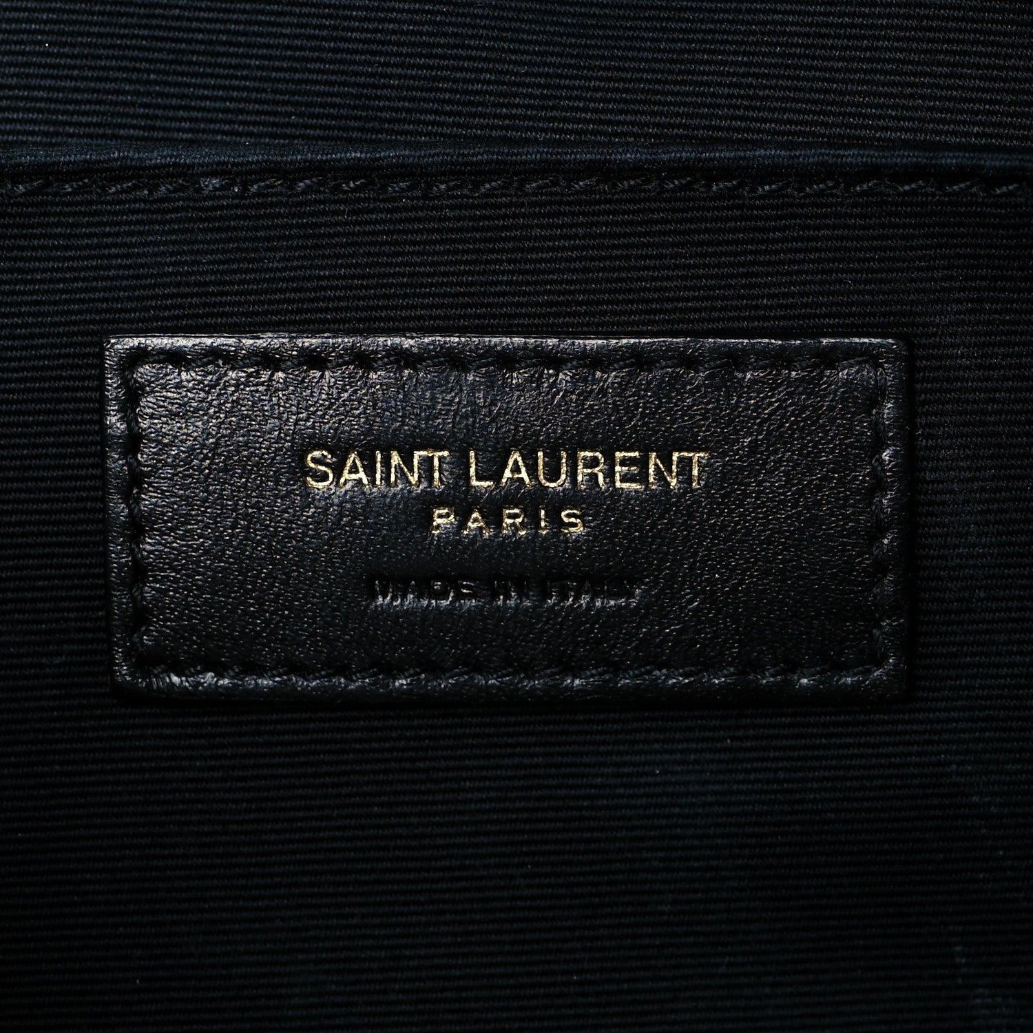 Saint Laurent Calfskin Matelasse Monogram Lou Camera Bag Dark Beige 6 of 9
