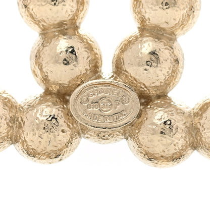 Chanel Pearl CC Brooch Black Gold 5 of 6