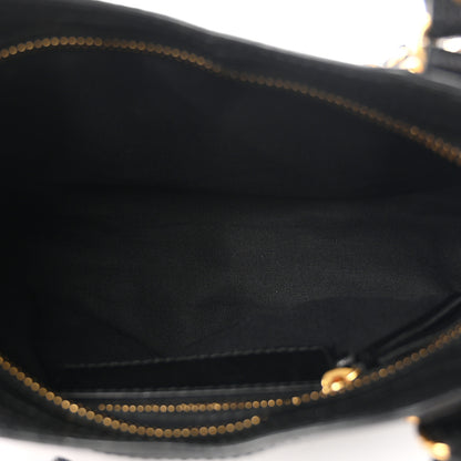 Balenciaga Chevre Gold Metallic Edge Hardware Mini City Black 6 of 11