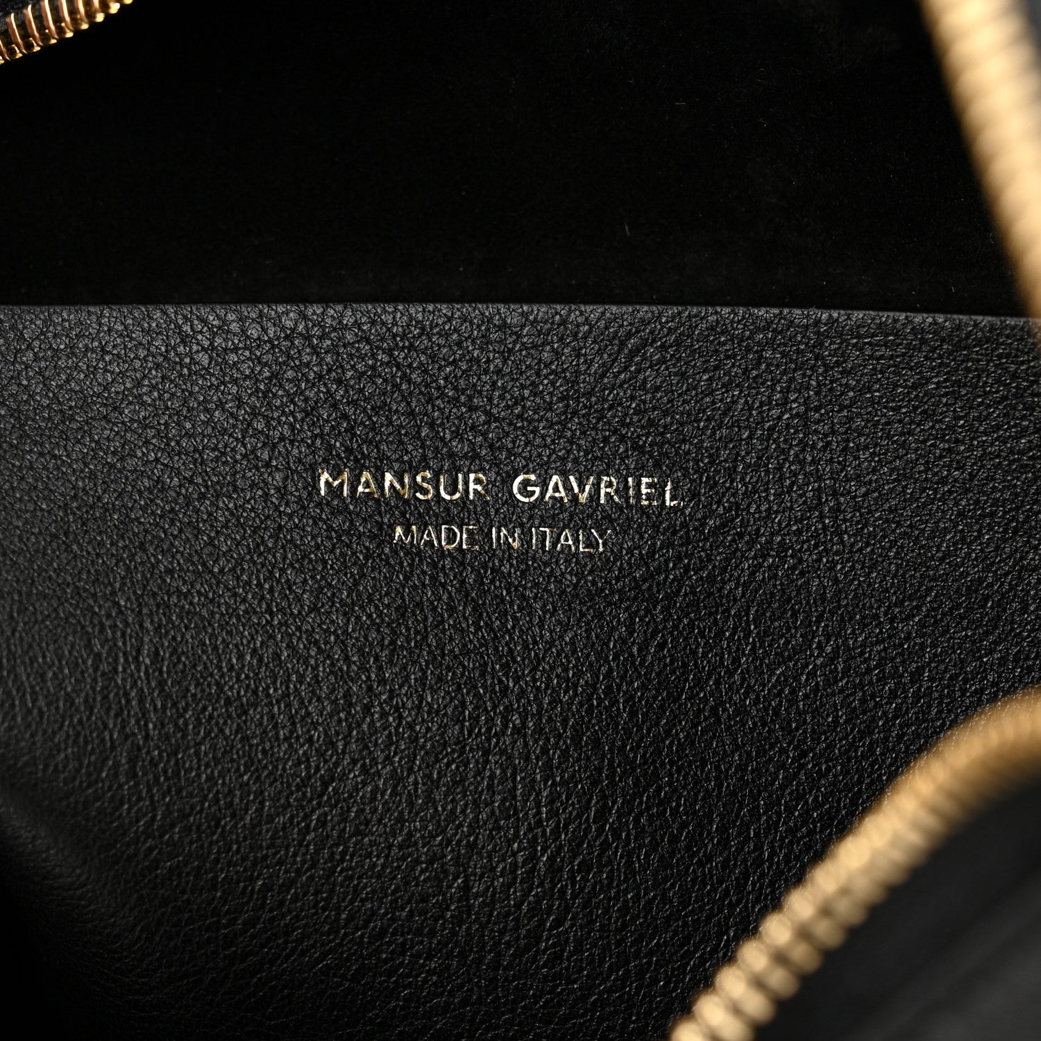 Mansur Gavriel Calfskin Candy Hobo Black 6 of 9