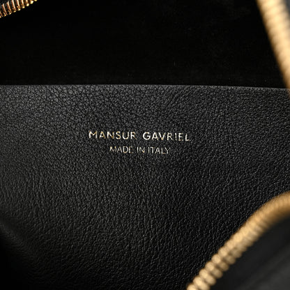 Mansur Gavriel Calfskin Candy Hobo Black 6 of 9