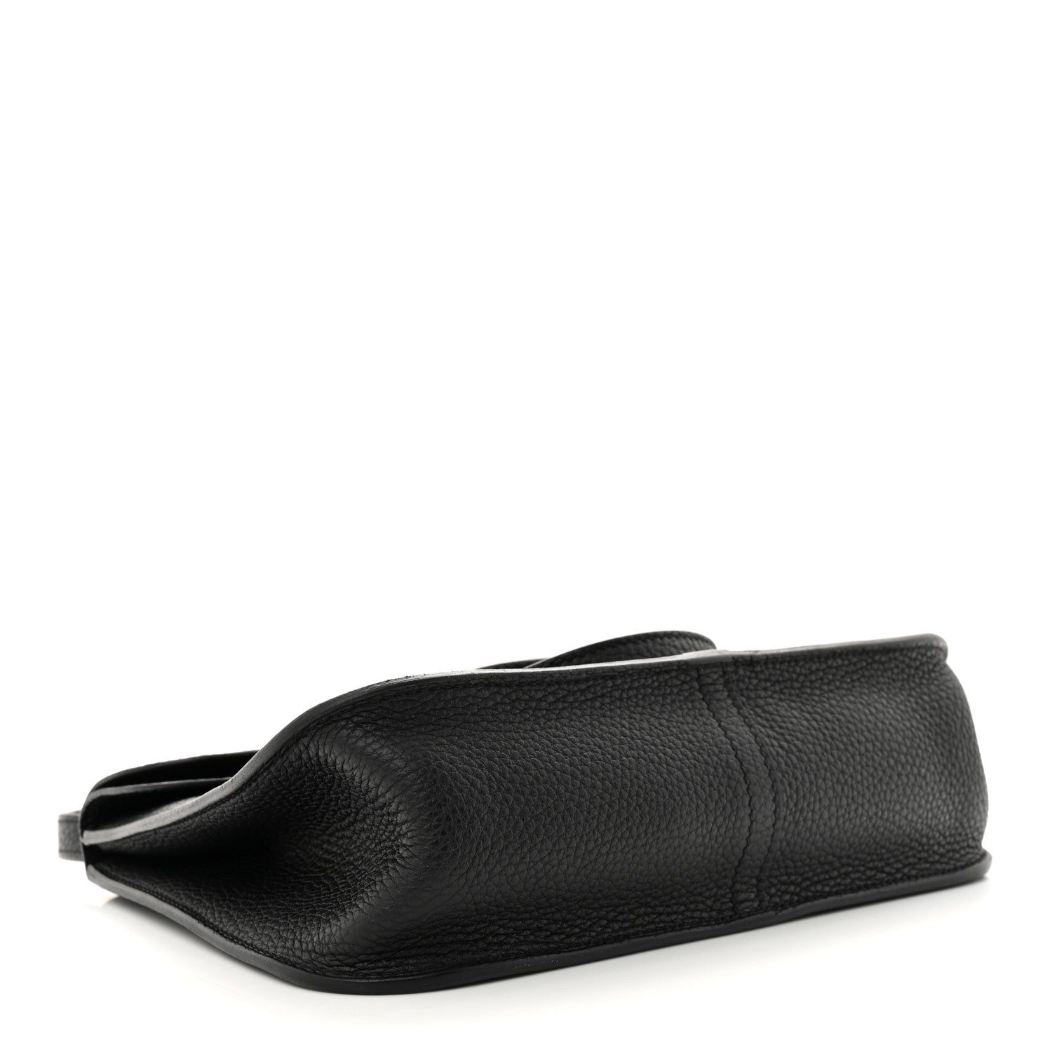 Hermes Taurillon Clemence Halzan 25 Black 4 of 11