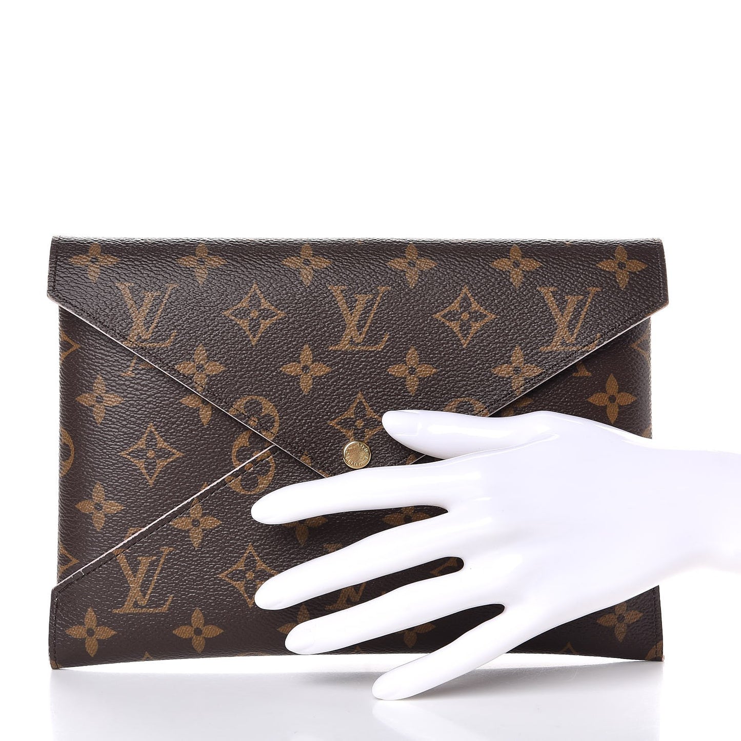 Monogram Large Kirigami Pochette Insert Rose Ballerine