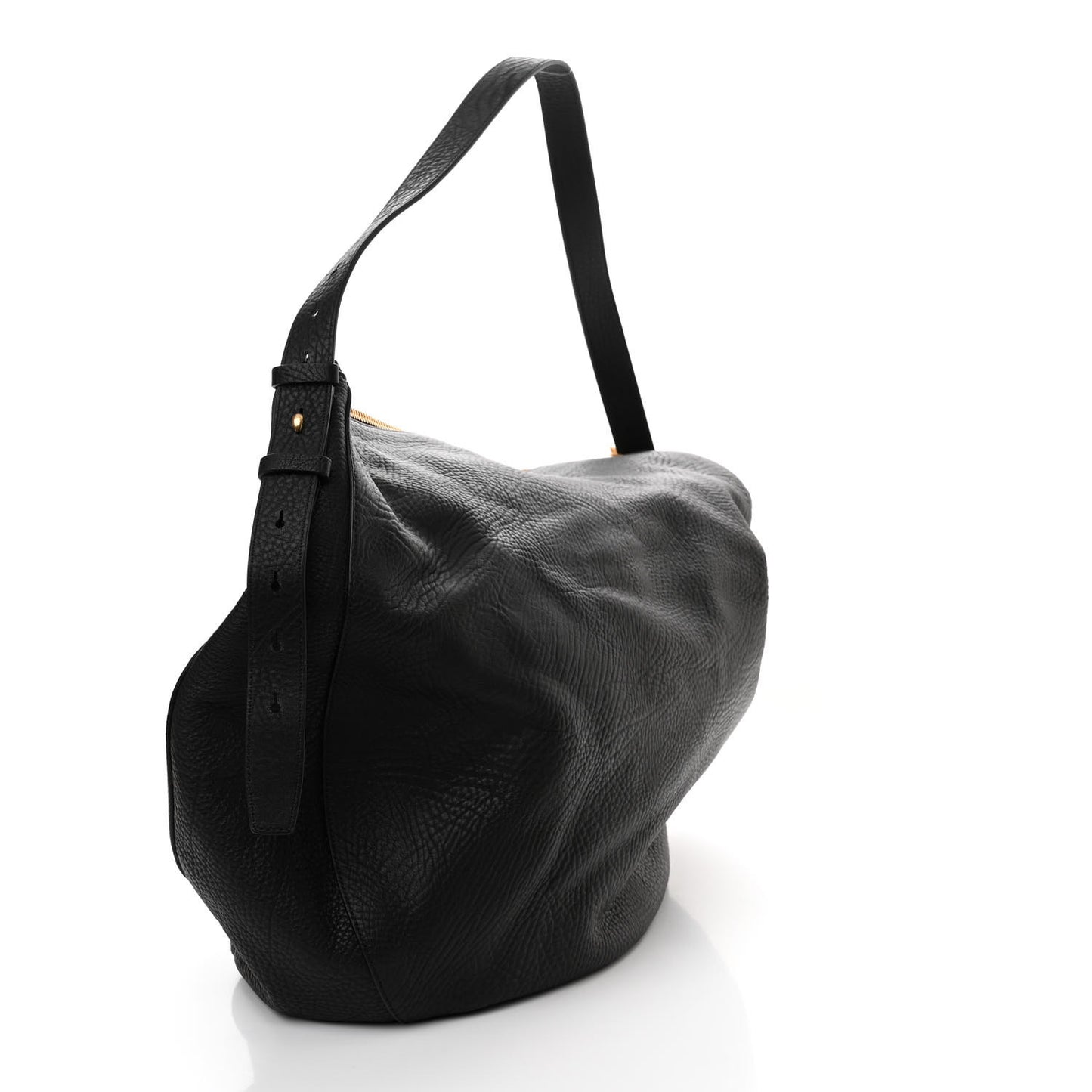 Calfskin Large Knight Bag Black