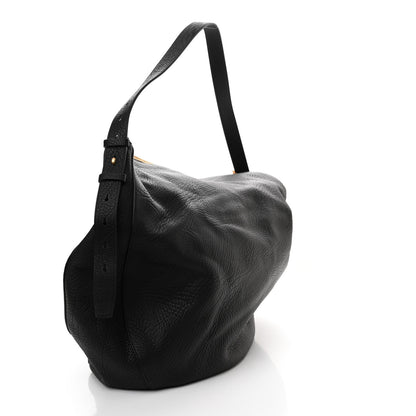Burberry Calfskin Large Knight Bag Black 3 of 9