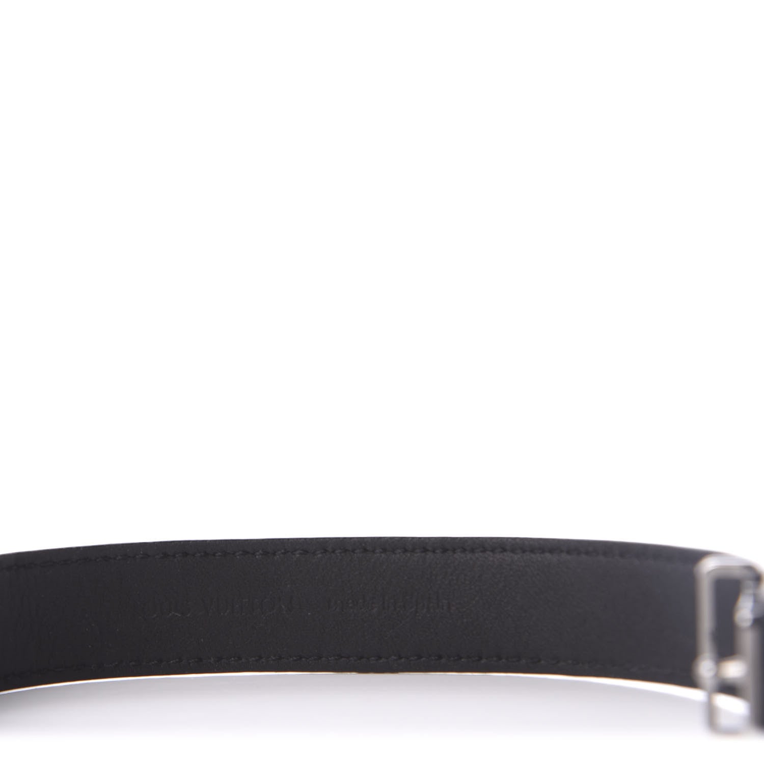 Louis Vuitton Monogram Eclipse LV Slim Bracelet 19 4 of 6
