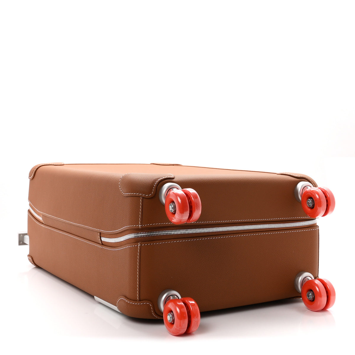 Hermes Taurillon Regate R.M.S. Trolley Case Luggage Gold 4 of 11