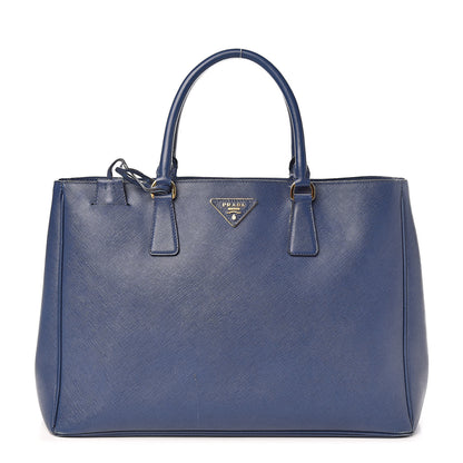 Prada Saffiano Lux Large Tote Bluette 1 of 20