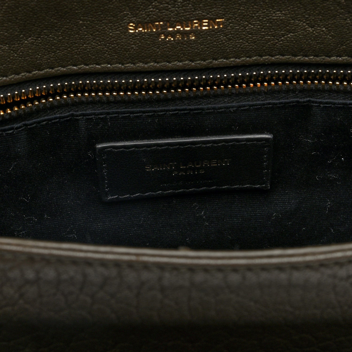 Saint Laurent Grained Lambskin Monogram Medium Niki Chain Satchel Light Musk 6 of 9