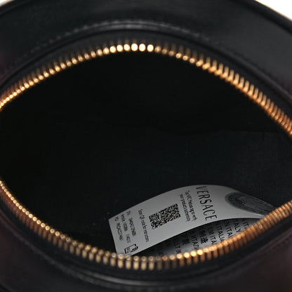 Versace Nappa Quilted Medusa Round Camera Bag Black 5 of 12