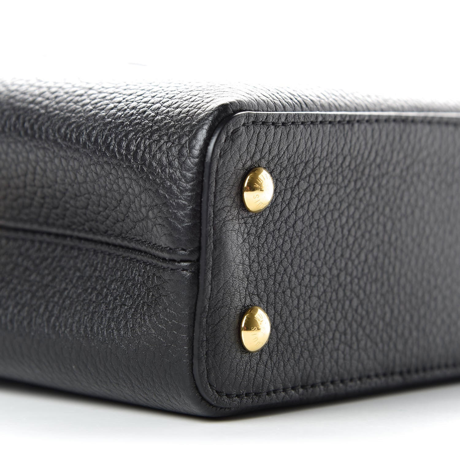 Louis Vuitton Taurillon Mini Capucines Black 7 of 9