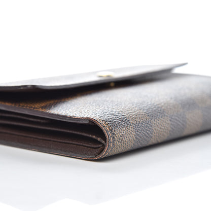 Louis Vuitton Damier Ebene Porte Tresor Etui Papier Wallet 8 of 10