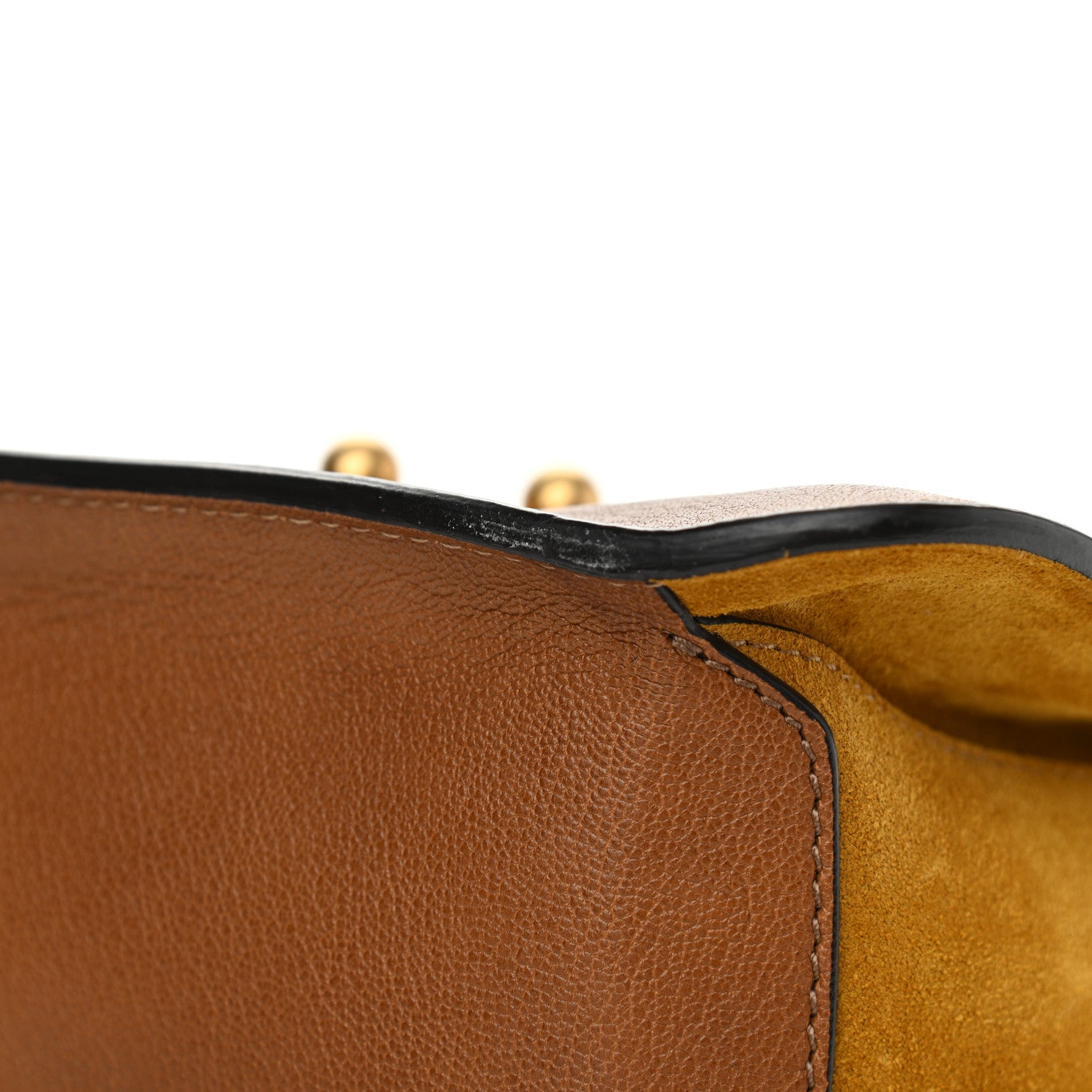 Chloe Goatskin Medium Mily Shoulder Bag Caramel 12 of 12