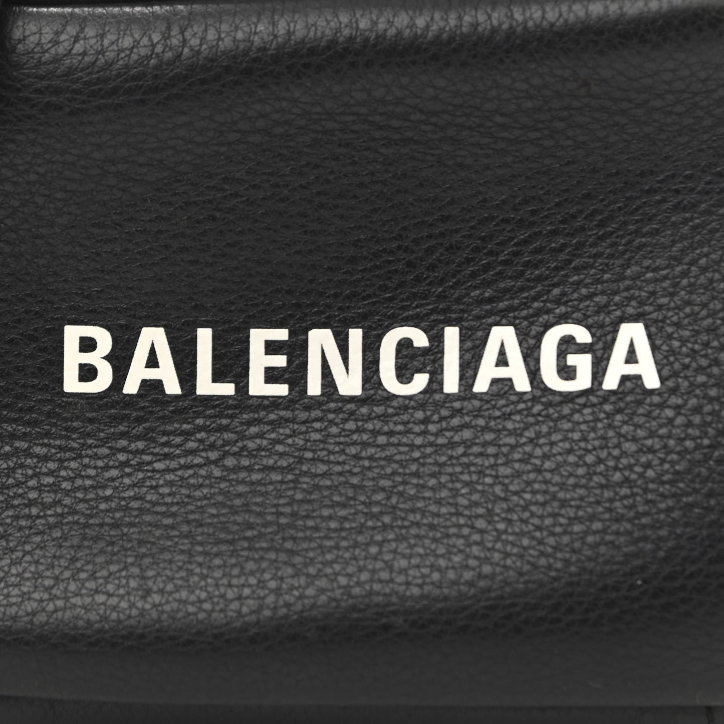 Calfskin Logo XS Everyday Camera Bag Black