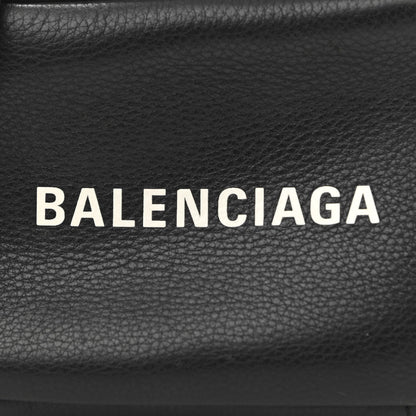 Balenciaga Calfskin Logo XS Everyday Camera Bag Black 8 of 12