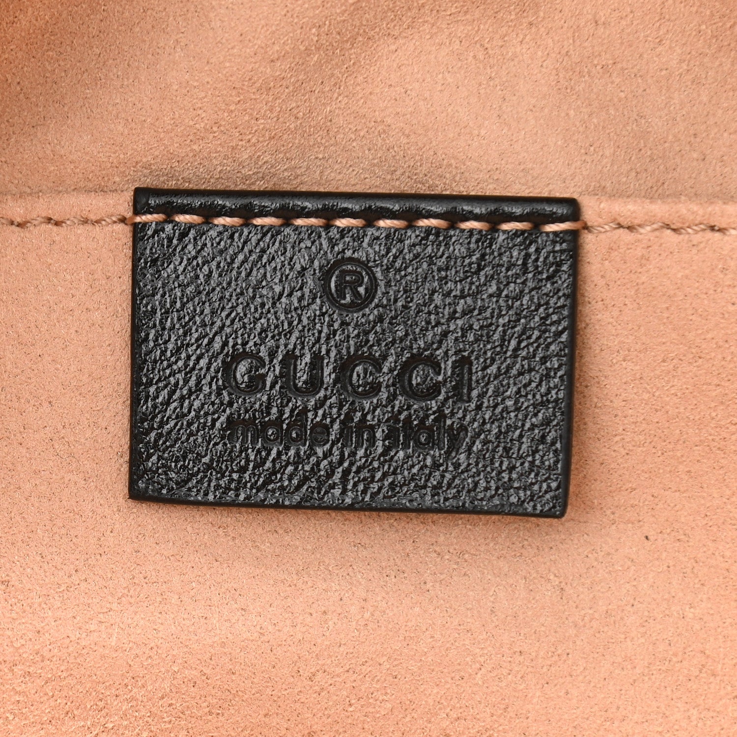 Gucci Monogram Matelasse Diagonal Small GG Marmont Chain Shoulder Bag Beige Black 6 of 10