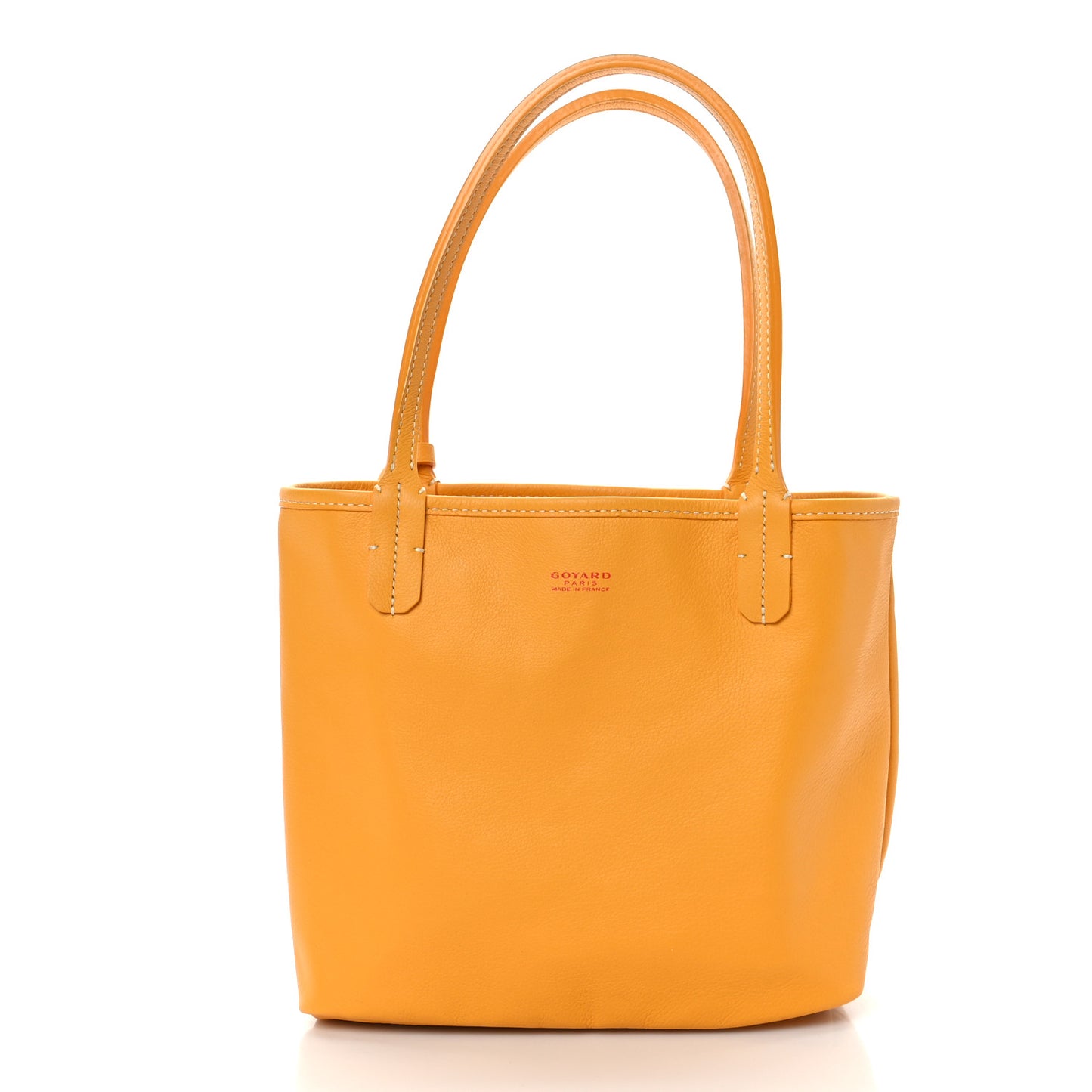 Goyardine Reversible Mini Anjou Yellow