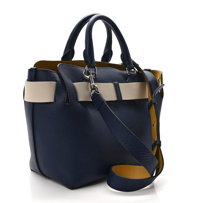 Burberry Soft Grain Calfskin Small Belt Bag Regency Blue 3 of 10