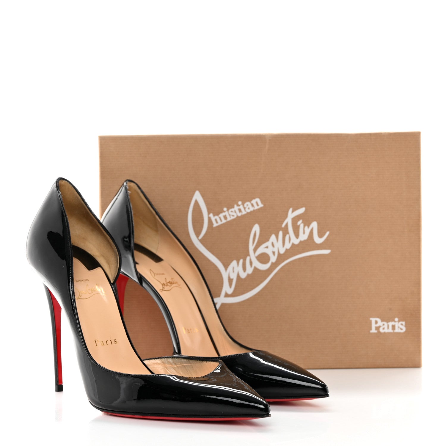 Christian Louboutin Patent Iriza 100 Pumps 40.5 Black 23 of 23
