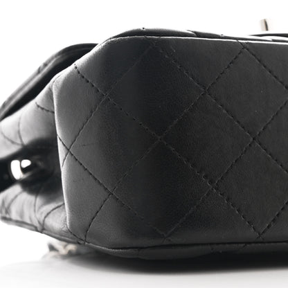 Chanel Lambskin Quilted Mini Square Flap Black 9 of 11