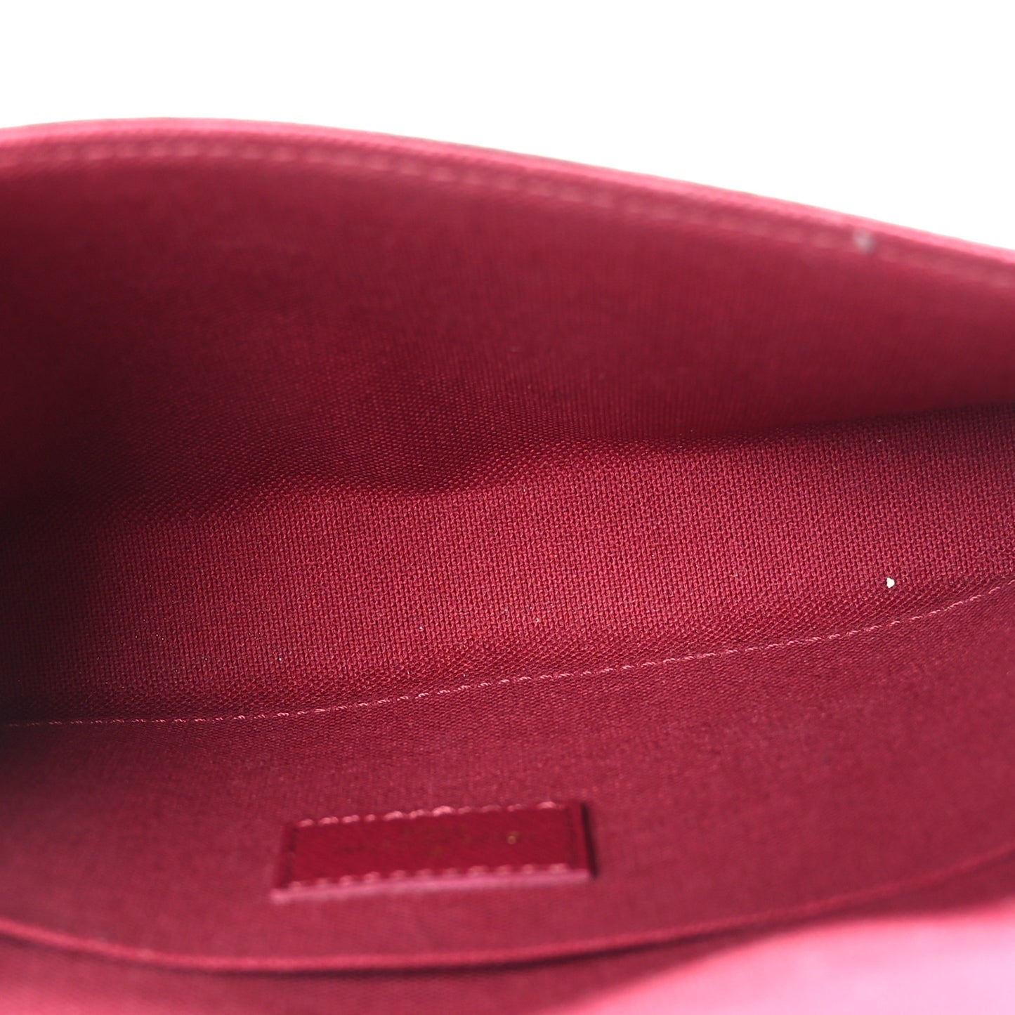 Monogram Pochette Felicie Chain Wallet Fuchsia