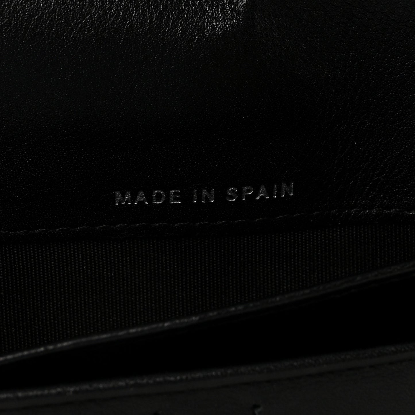 Caviar Large CC Timeless Zip Around Organizer Wallet Black
