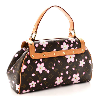 Louis Vuitton Monogram Cherry Blossom Sac Retro Bag Brown 3 of 10