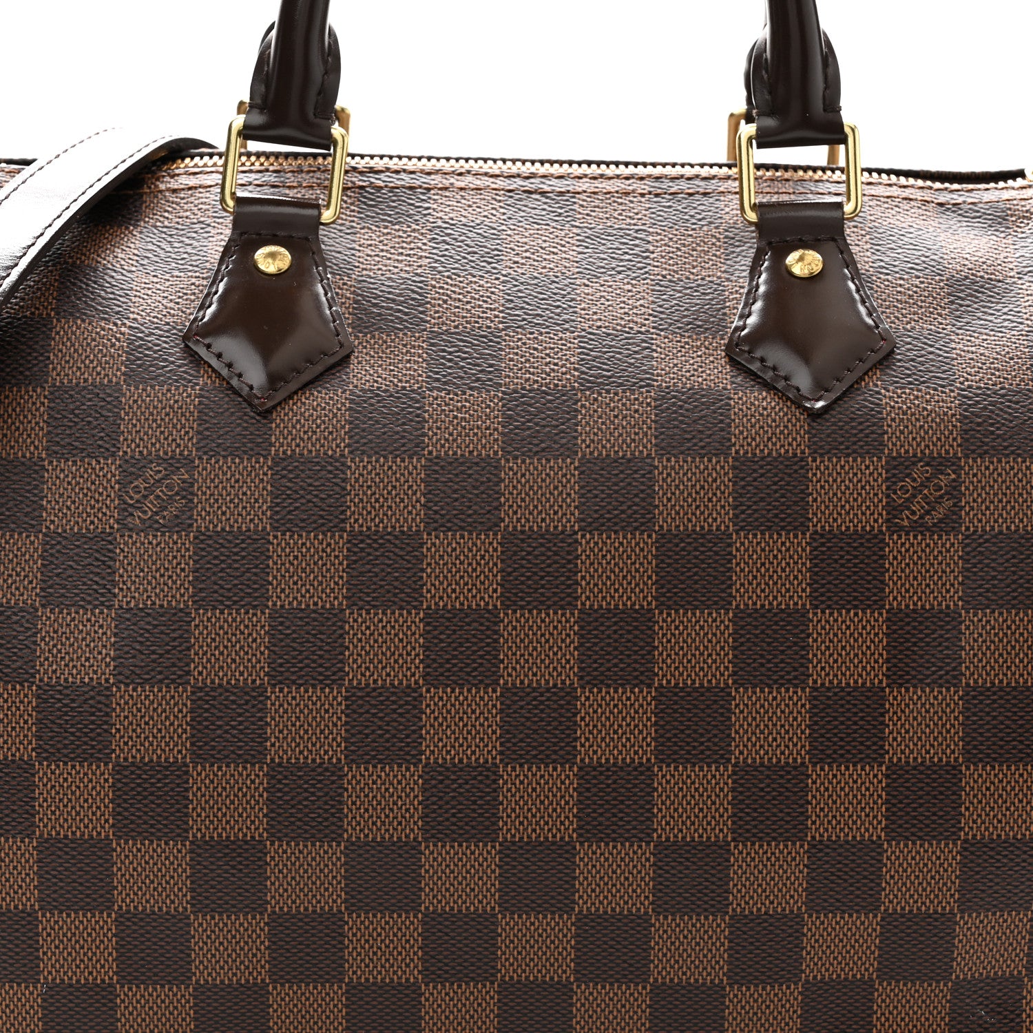 Louis Vuitton Damier Ebene Speedy Bandouliere 30 8 of 11