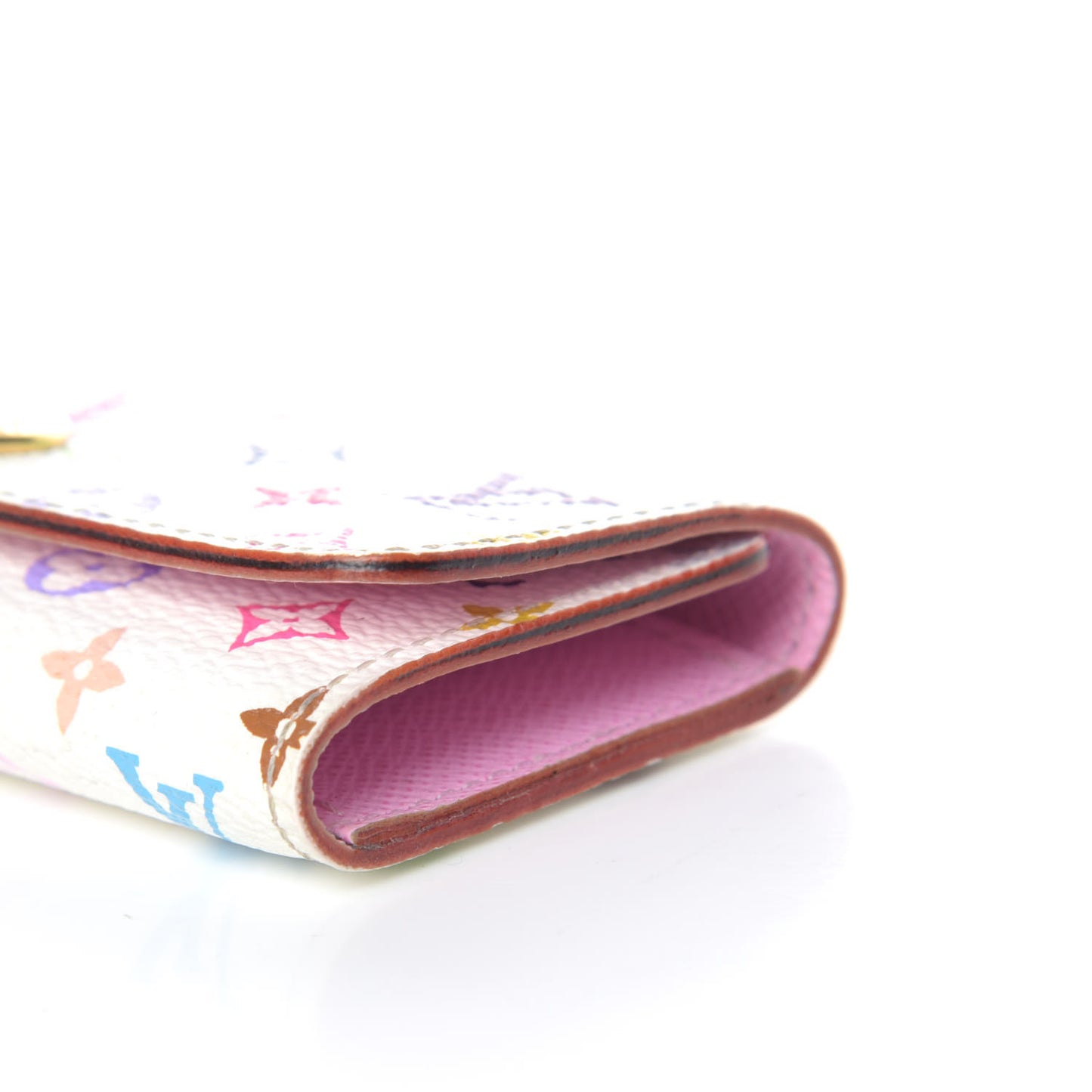 Monogram Multicolor Multicles 4 Key Holder White Litchi