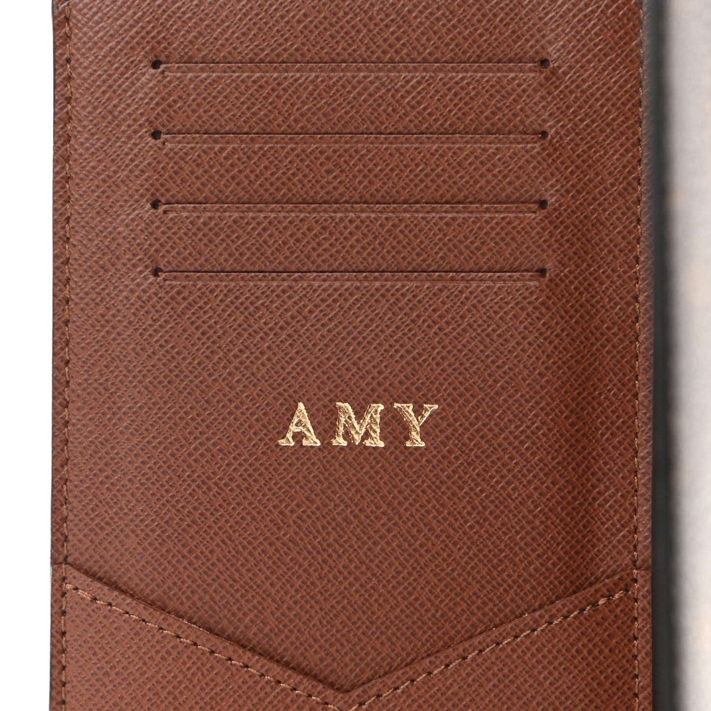 Monogram Passport Cover
