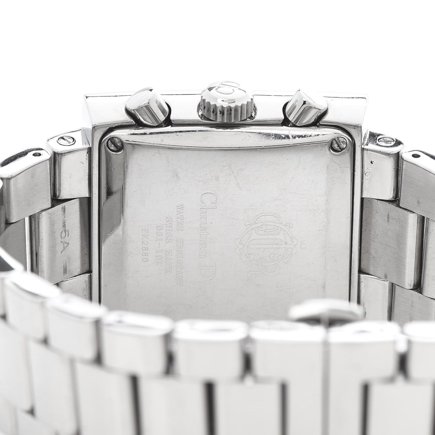 Stainless Steel Diamond 31mm Riva Chronograph Quartz Watch