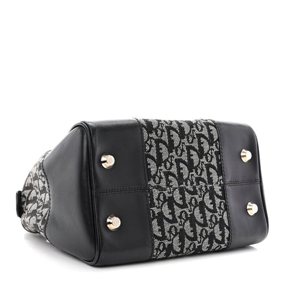 Christian Dior Monogram Boston Black 4 of 11