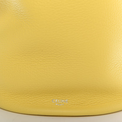 Celine Grained Calfskin Nano Big Bag Bucket Citron 9 of 11