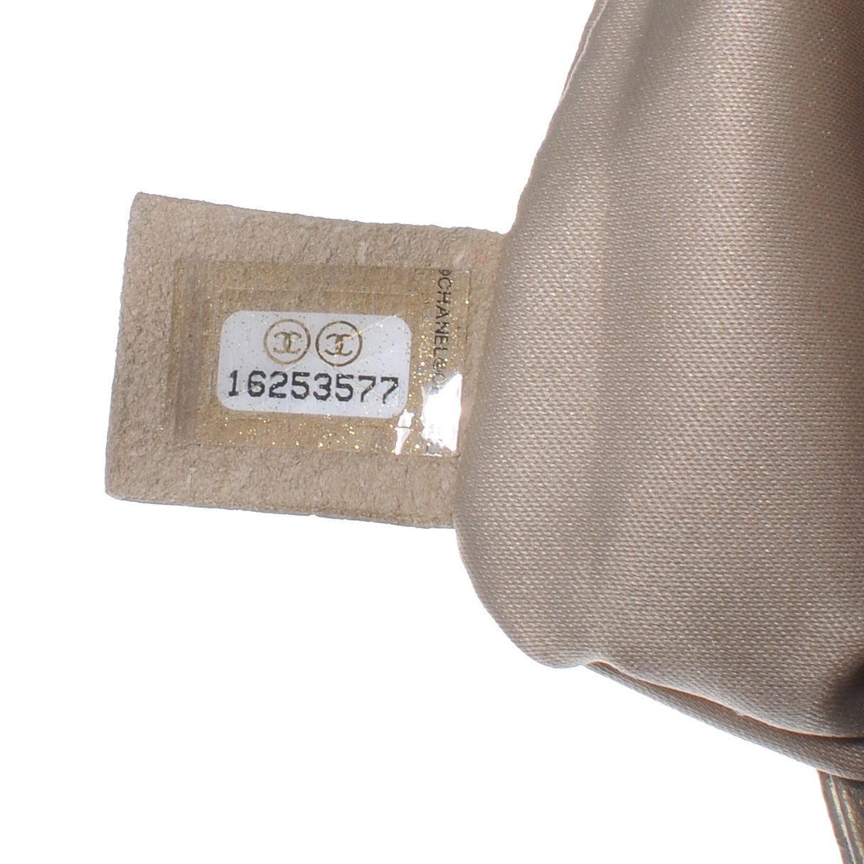 Iridescent Python Quilted Medium Clam Pocket Flap
