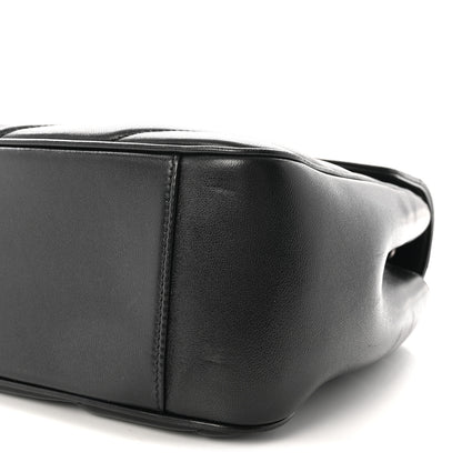 Saint Laurent Lambskin Chevron Quilted Large LouLou Black 9 of 9