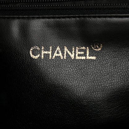 Chanel Lambskin Quilted Backpack Black 5 of 11