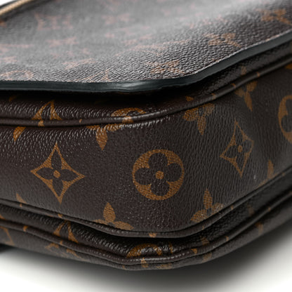 Louis Vuitton Monogram Braided Pochette Metis Coquelicot 11 of 11