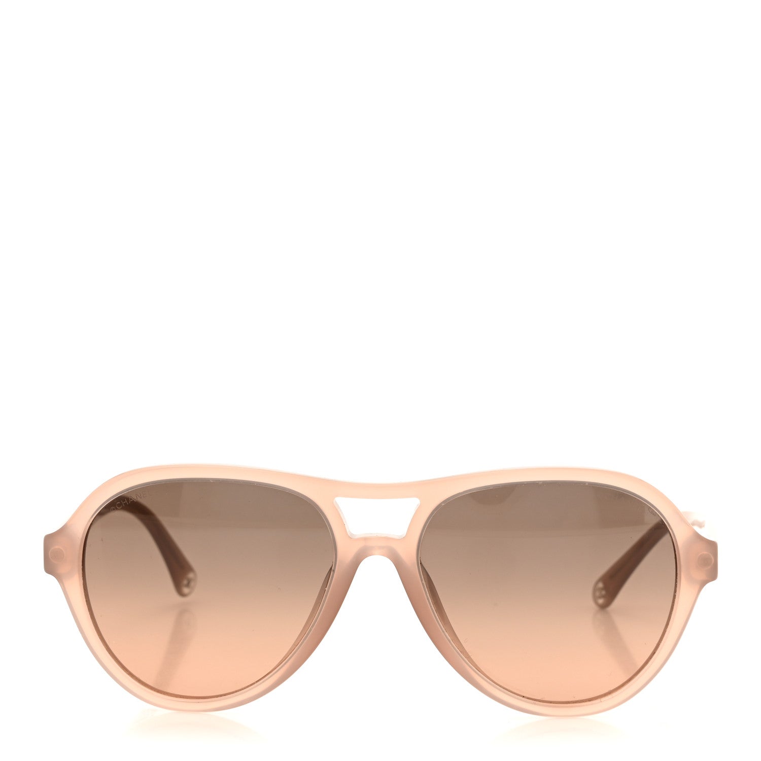 Chanel Acetate Pilot Sunglasses 5552-U Pale Pink 2 of 8