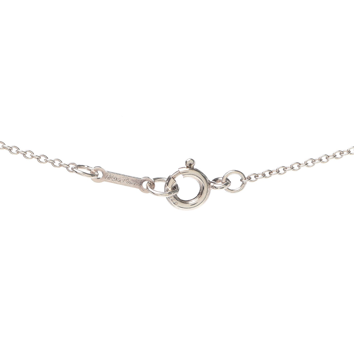 Tiffany Sterling Silver Paloma Picasso Campanitas Pendant Necklace 5 of 5
