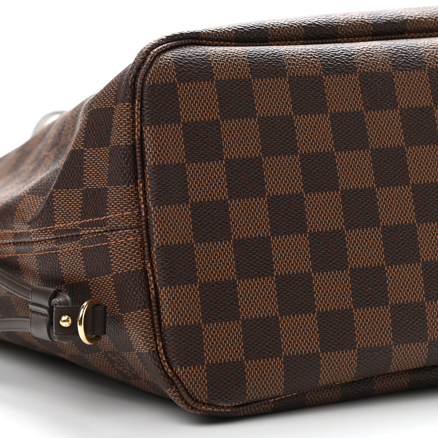 Damier Ebene Neo Neverfull MM Rose Ballerine