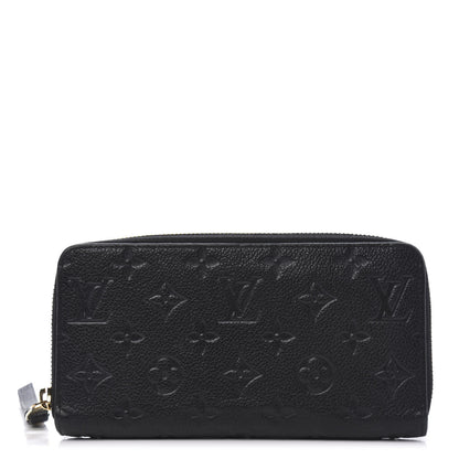 Louis Vuitton Empreinte Zippy Wallet Black 1 of 9