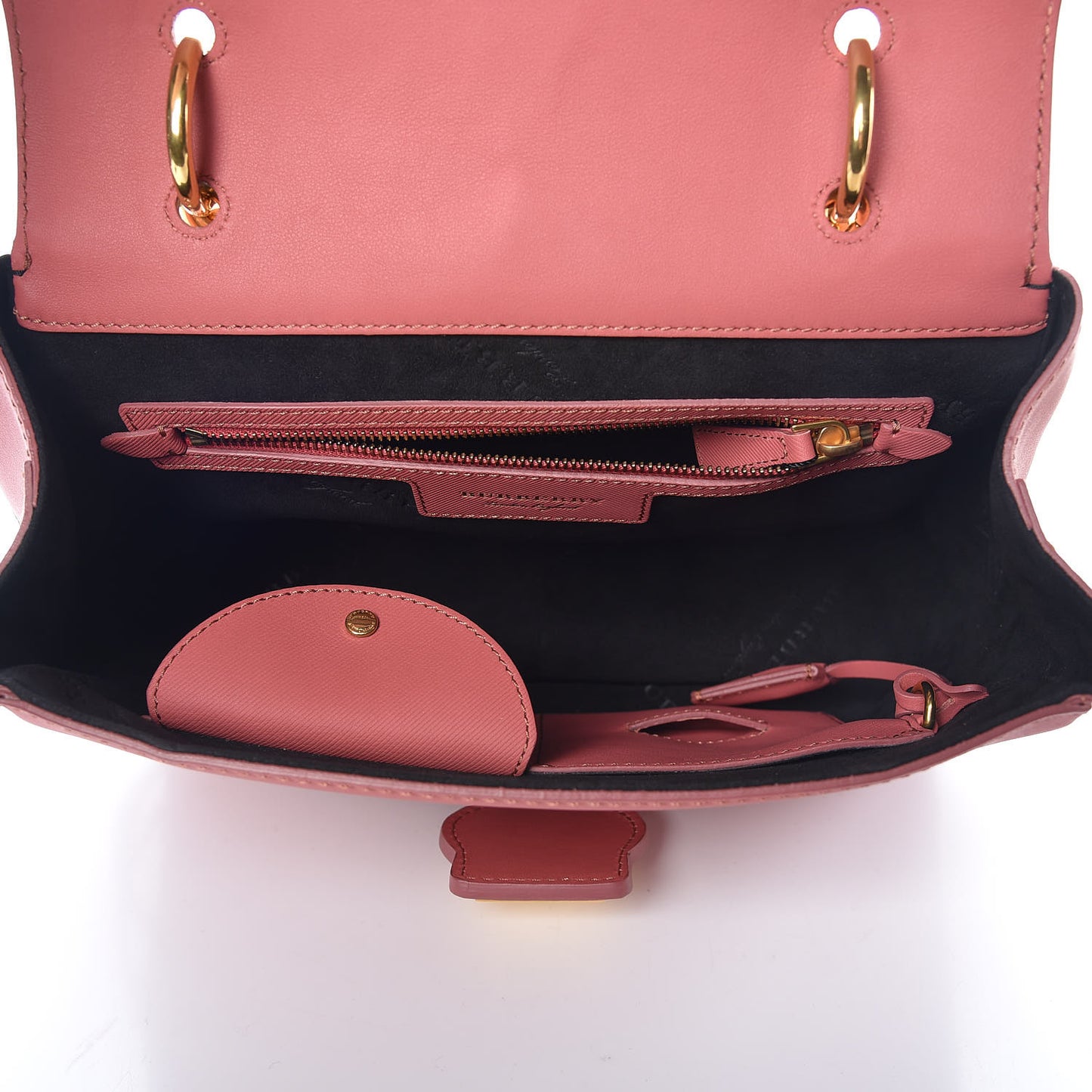 Trench Calfskin Medium DK88 Top Handle Bag Blossom Pink