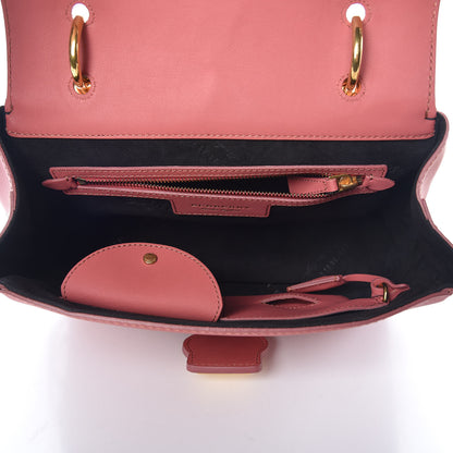 Burberry Trench Calfskin Medium DK88 Top Handle Bag Blossom Pink 6 of 10