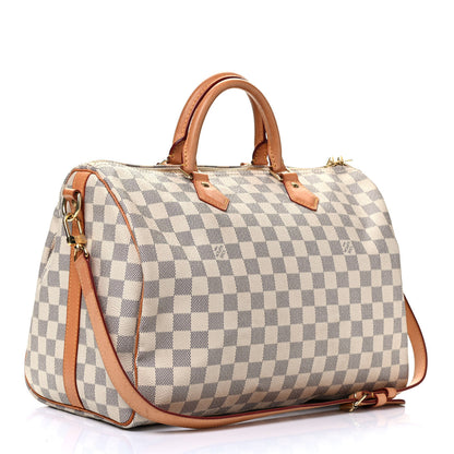 Louis Vuitton Damier Azur Speedy Bandouliere 35 4 of 10