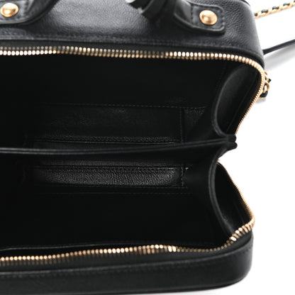 Chanel Caviar Quilted Small CC Filigree Vanity Case Black 5 of 9