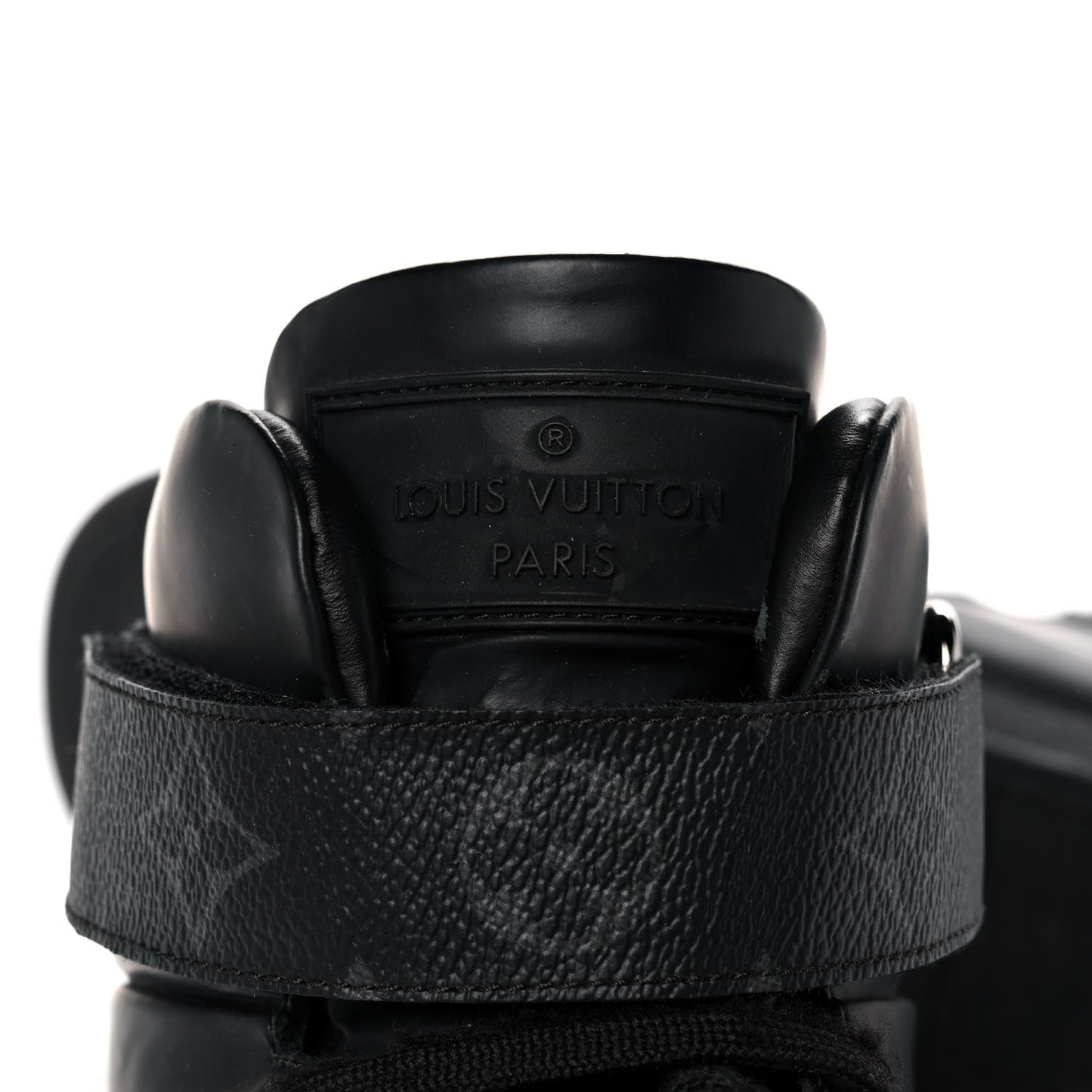 Monogram Eclipse Mens Passenger High Top Sneaker Boots 8 Black