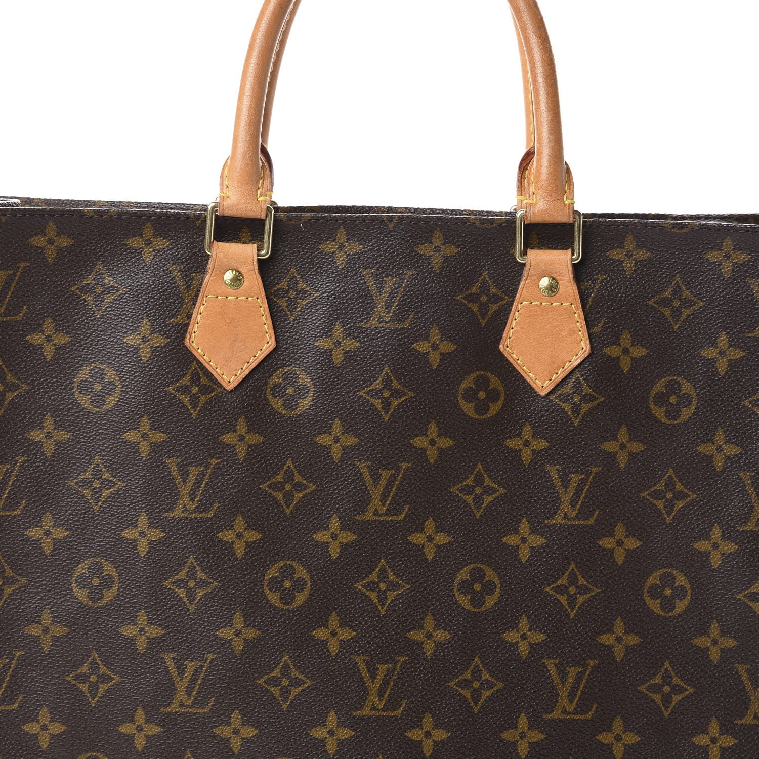 Louis Vuitton Monogram Sac Plat 7 of 9